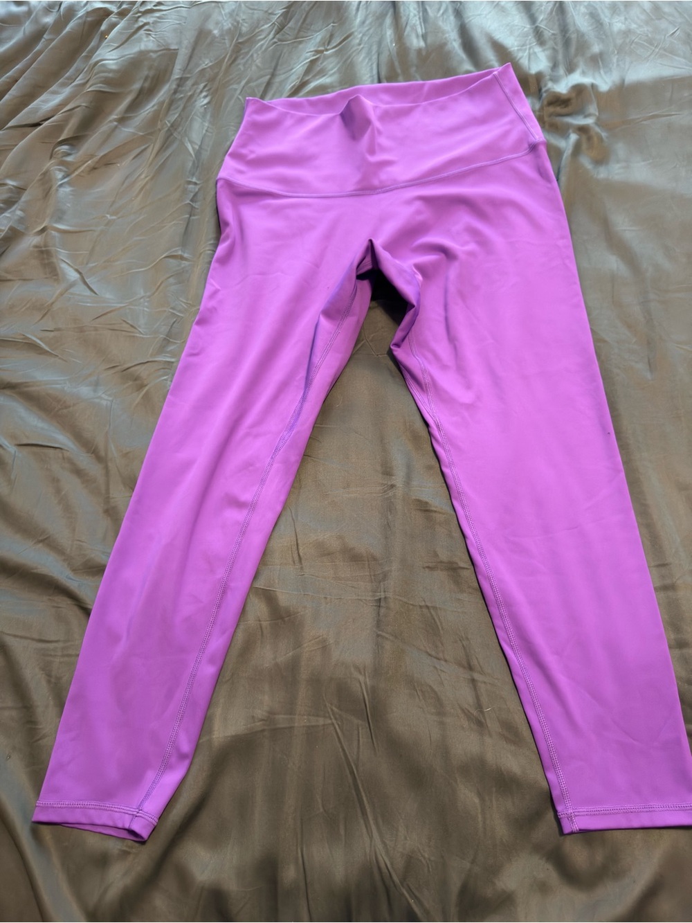 moana bikini Bright Purple High-Waist Leggings